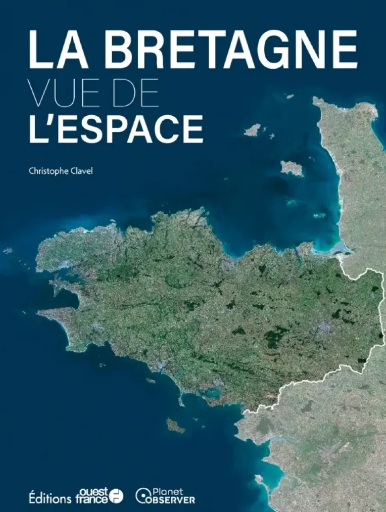 La Bretagne vue de l'espace