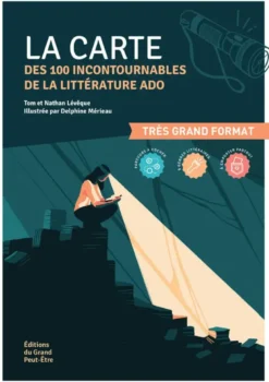 La carte des 100 incontournables de la littérature ado