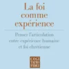 La foi comme expérience