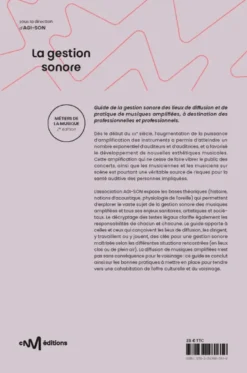 La gestion sonore (2e édition)