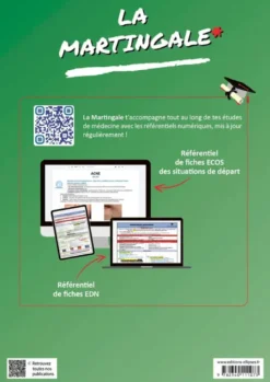 La martingaleECOS : Dermatologie - Maladie infectieuse - Médecine interne - Pharmacologie - Santé Publique