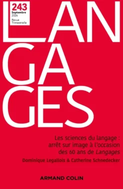 Langages Nº 243 3/2026