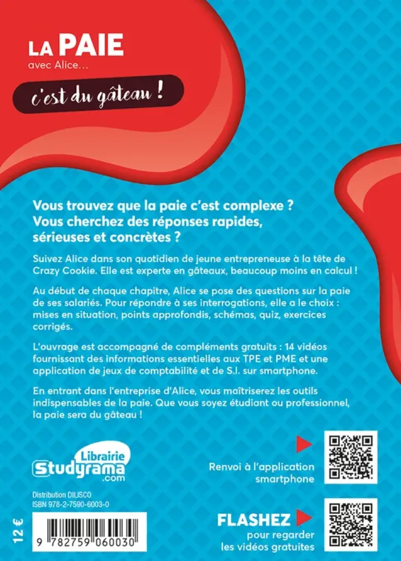 La paie avec Alice, c'est du gâteau !