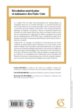 La révolution américaine et la naissance des États-Unis