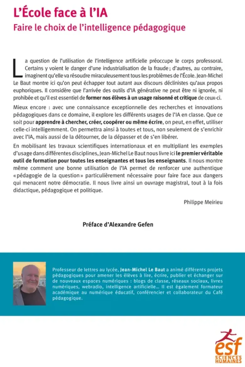 L'école face à l'IA