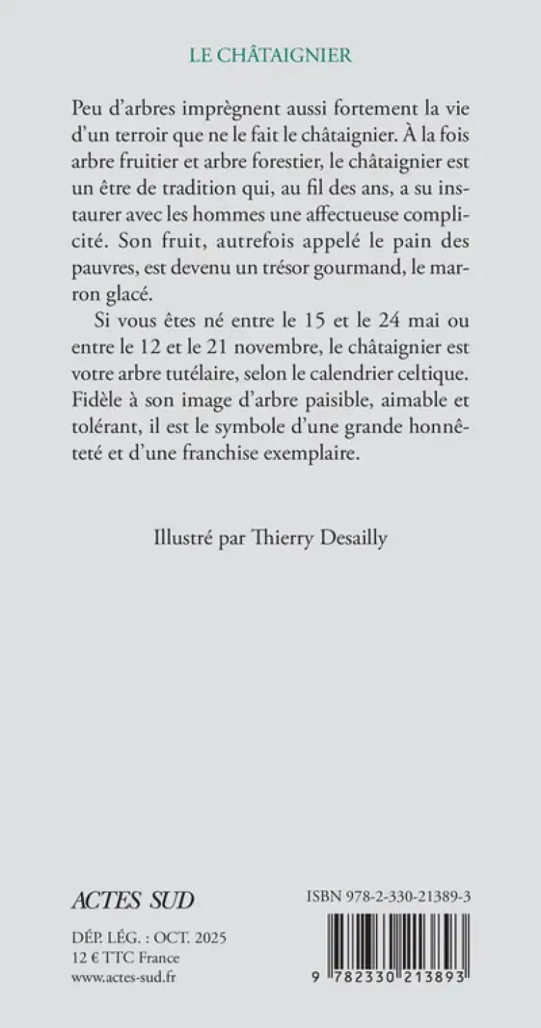Le châtaignier