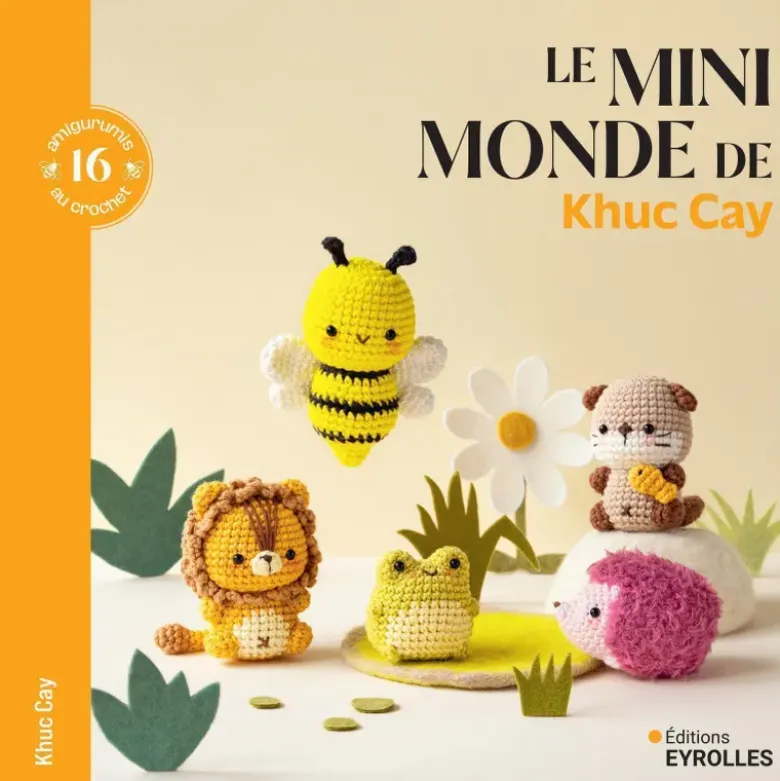 Le minimonde de Khuc Cay -16 amigurumis au crochet