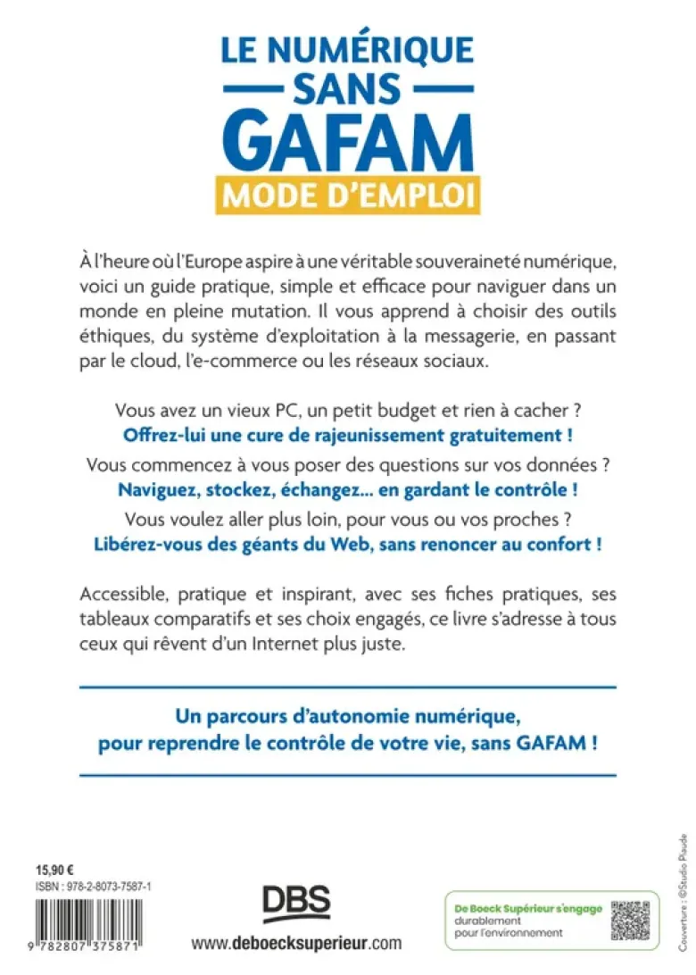 Le numérique sans GAFAM mode d'emploi
