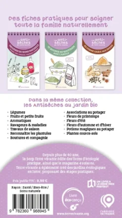 Les antisèches santé de Terre vivante : Les meilleurs remèdes naturels