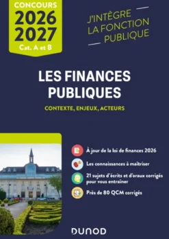 Les finances publiques 2026-2027