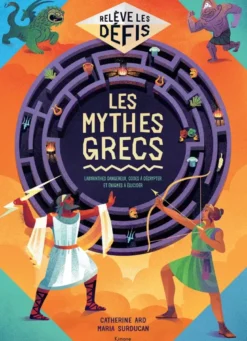 Les mythes grecs - Labyrinthes dangereux, codes à décrypter et énigmes à élucider