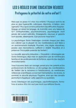 Les 5 règles d'une éducation réussie - Ecrans - Alimentation - Sommeil - Sécurité physique - Hygiène