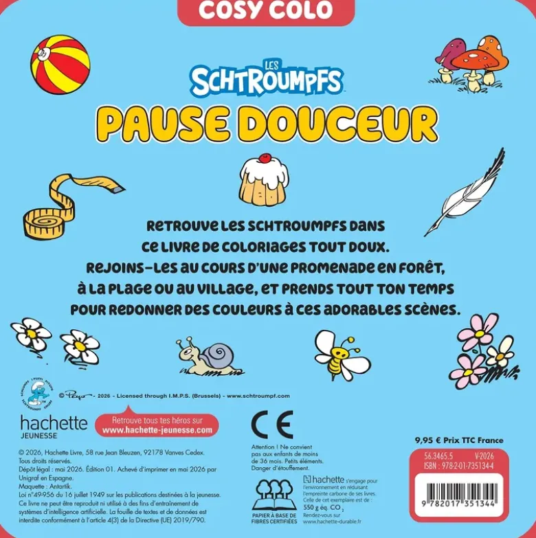 Les Schtroumpfs - Pause douceur - Cosy colo