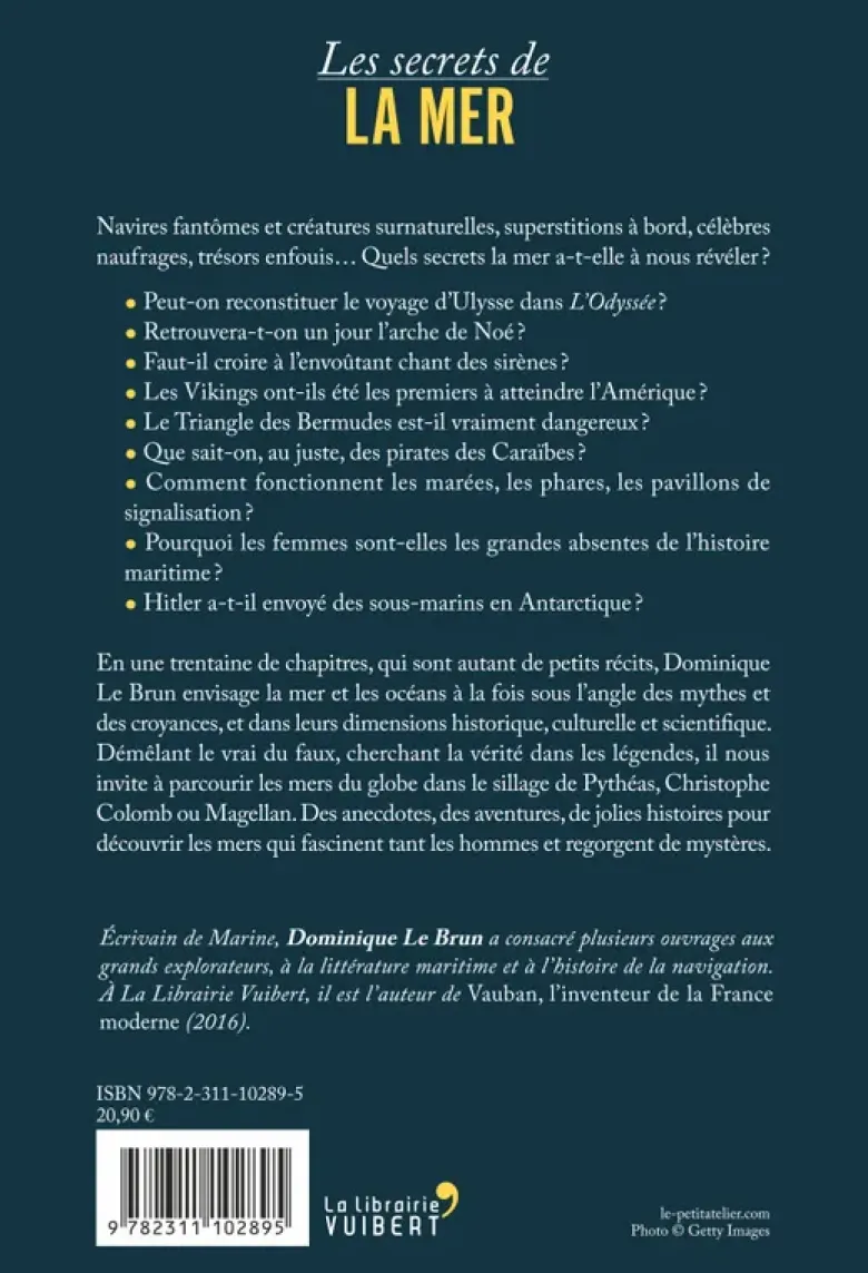 Les secrets de la mer