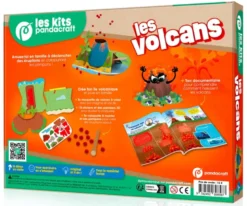 Les volcans - Kit Pandacraft dès 3 ans