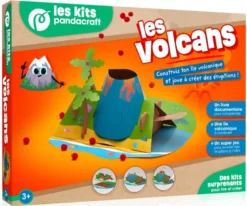 Les volcans - Kit Pandacraft dès 3 ans