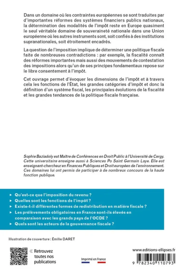 L'impôt et la politique fiscale