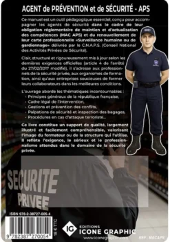 Livre "Agent de Prévention et de Sécurité APS - Maintien et Actualisation des Compétences"