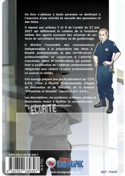 Livre "Agent de Prévention et de Sécurité APS - Formation initiale"