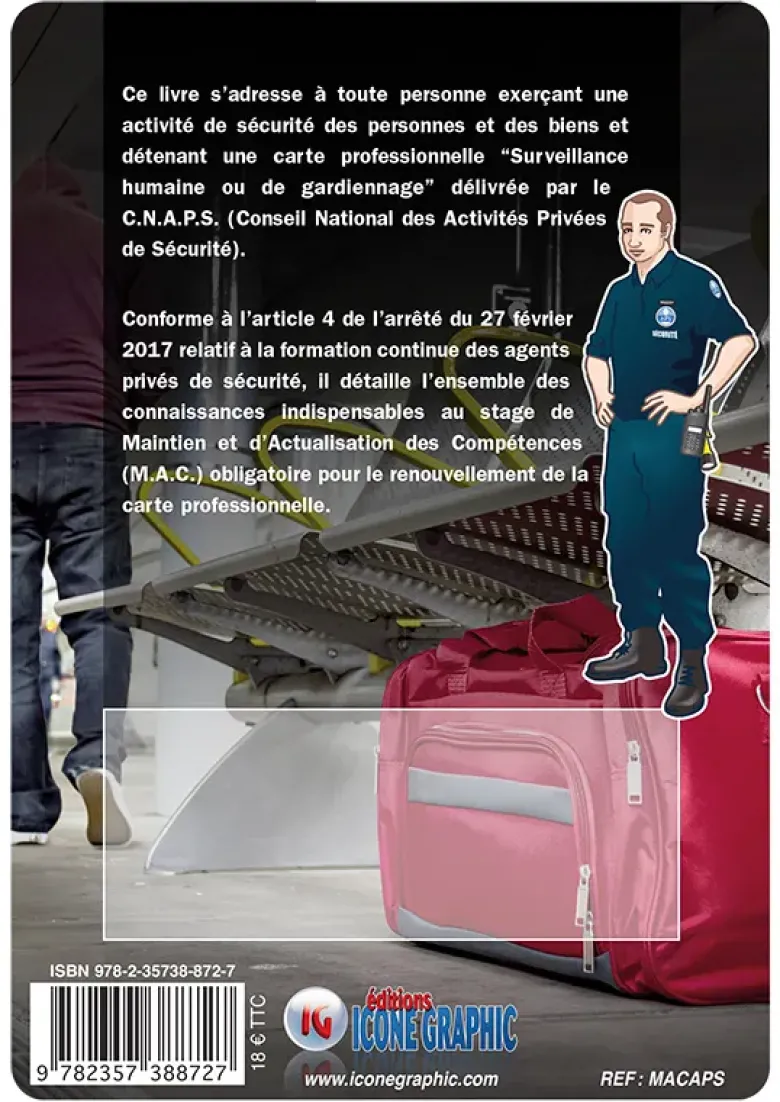 Livre "Agent de Prévention et de Sécurité APS - Maintien et Actualisation des Compétences"