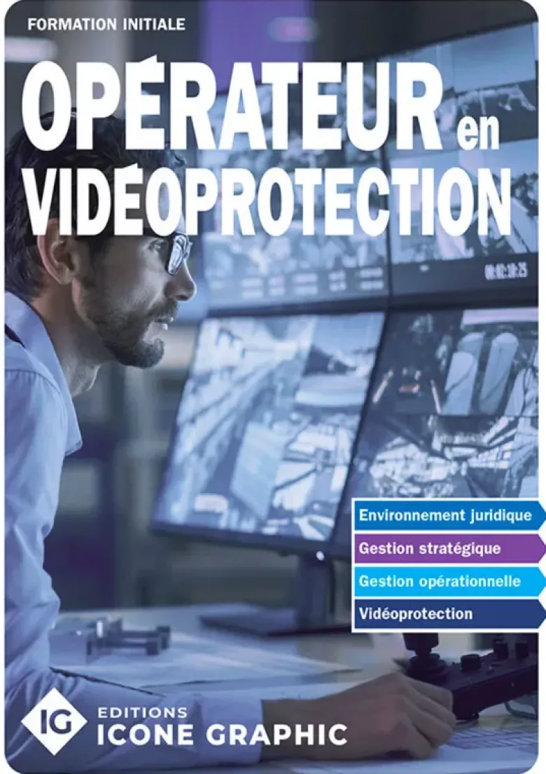 Livre "Opérateur en vidéoprotection"