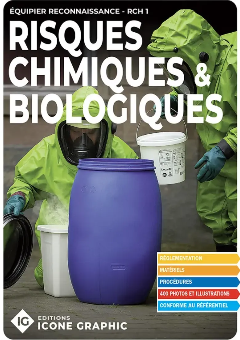 Livre "Risques chimiques et biologiques (Equipier Reconnaissance RCH1)"