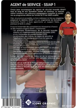 Livre SSIAP1 - Service de Sécurité Incendie et d'Assistance à Personnes - Agent de service
