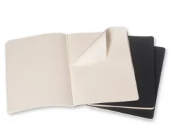 Lot de 3 cahiers XL - Pages blanches