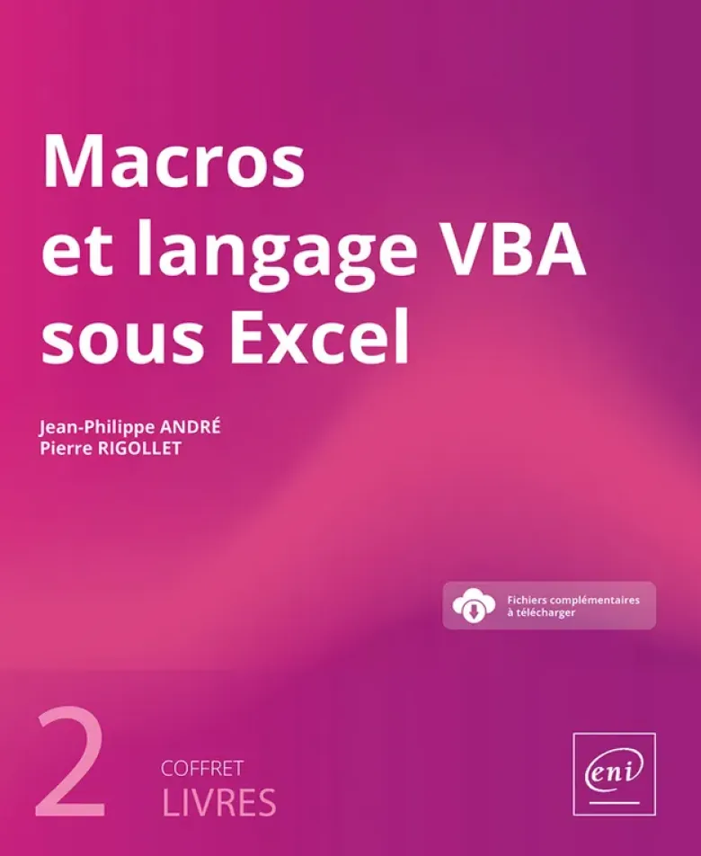 Macros et Langage VBA sous Excel - Coffret de 2 livres