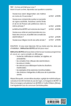 Mathématiques BCPST 2e année