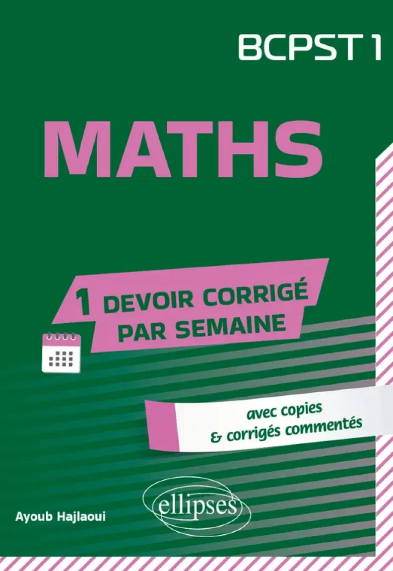 Maths. BCPST1