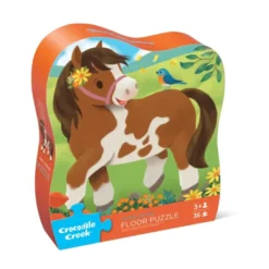 Maxi Puzzle Poney Silhouette 36 pièces