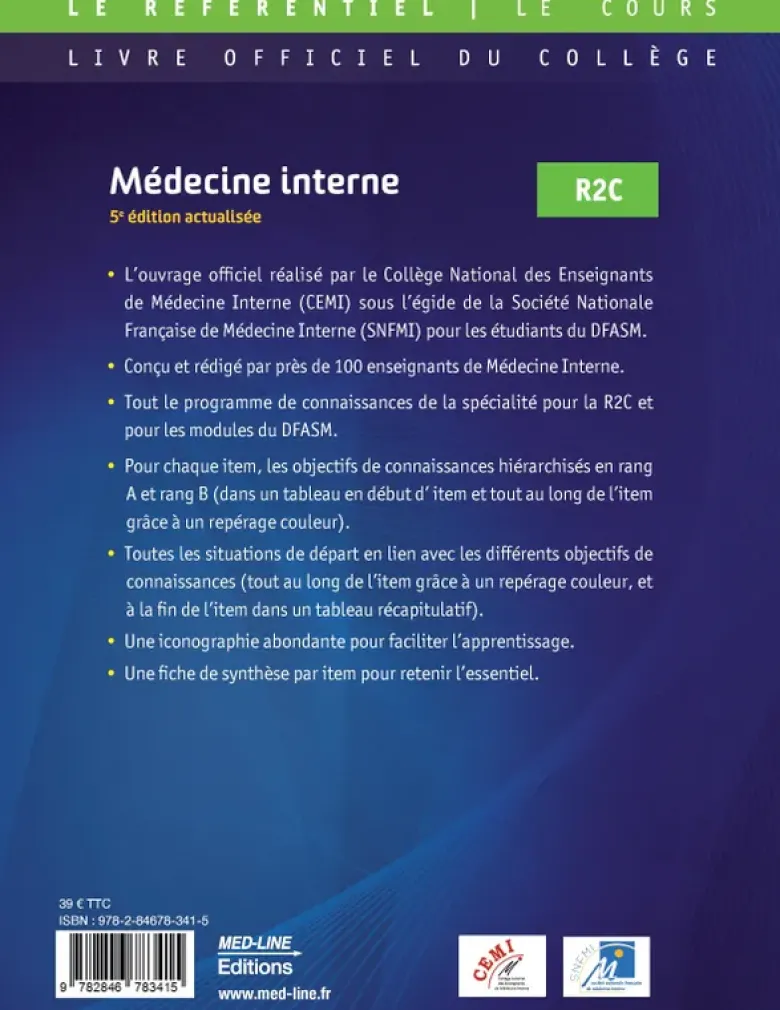 MEDECINE INTERNE 5è éd. R2C