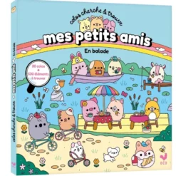Mes petits amis - Coloriages et cherche & trouve - En balade