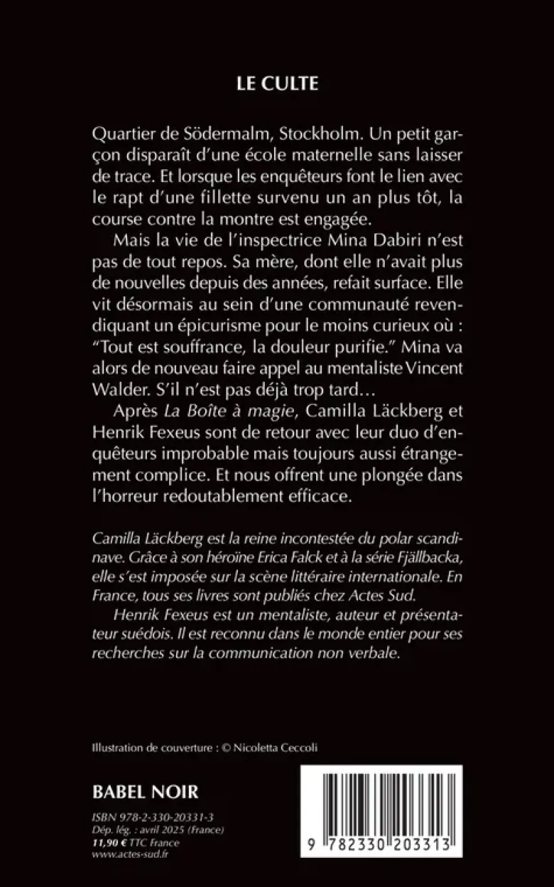 Mina et le mentalisteLe Culte
