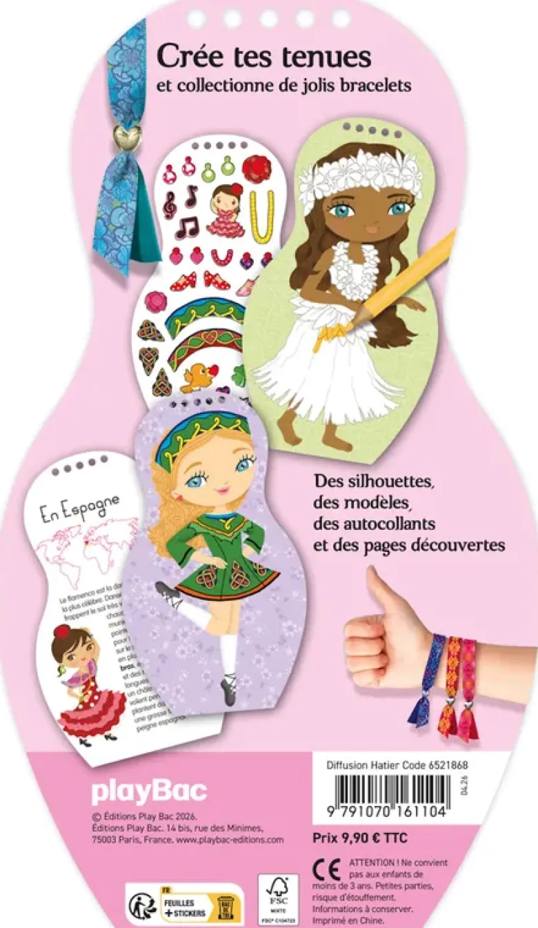 Minimiki - Carnet créatif - Danses du monde nouvelle édition