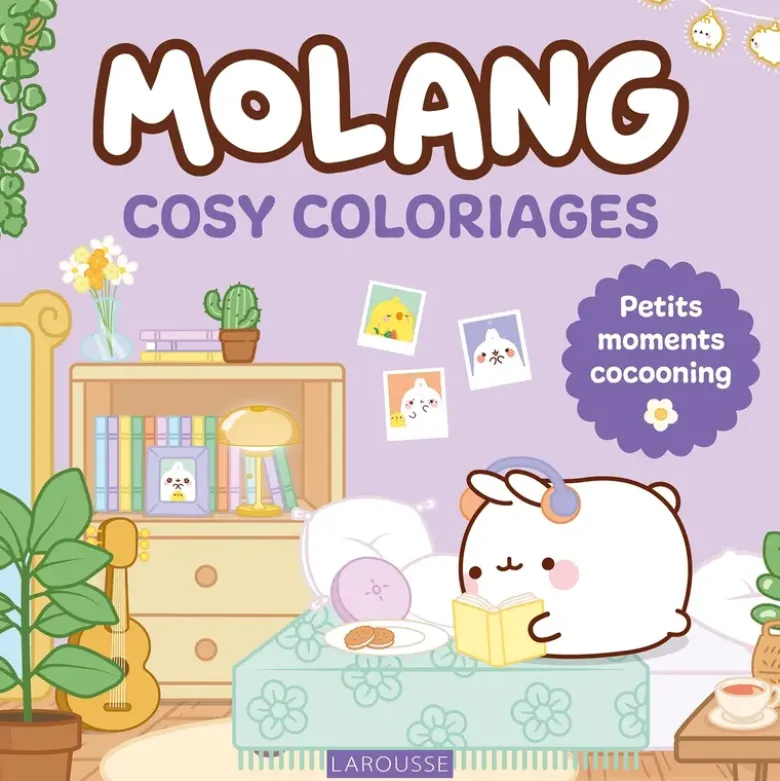 Molang - Cosy coloriages - Petits moments cocooning