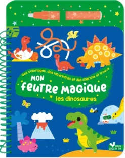 Mon feutre magique dinosaures - avec feutre à réservoir d'eau