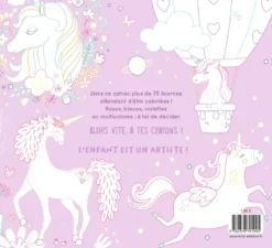 Mon gros cahier de licornes à colorier