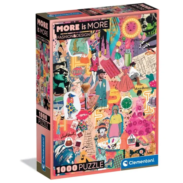 More Is More - Fashion & Design Puzzle 1000Pcs