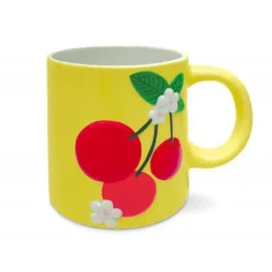 Mug en céramique cerises