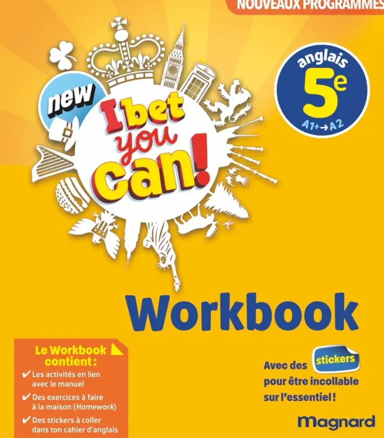 New I Bet You Can 5e (2026) - Workbook