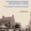 Notes et remarques au dictionnaire breton-français de Le Gonidec par Etienne, Vallée et Bourdellès