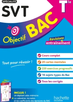 Objectif BAC 2027 - Terminale spécialité SVT
