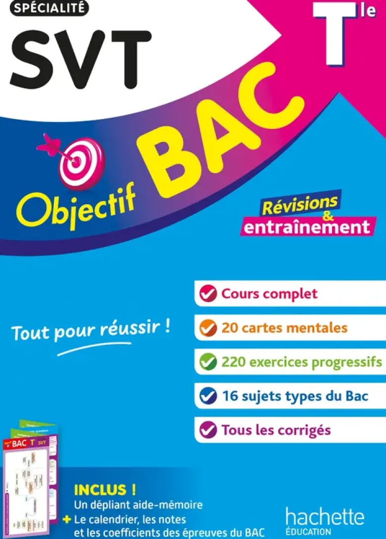 Objectif BAC 2027 - Terminale spécialité SVT