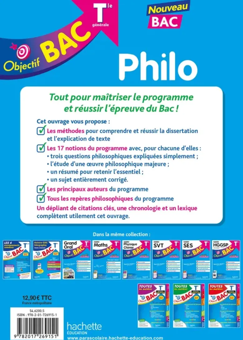 Objectif BAC 2027 - Tle Philosophie
