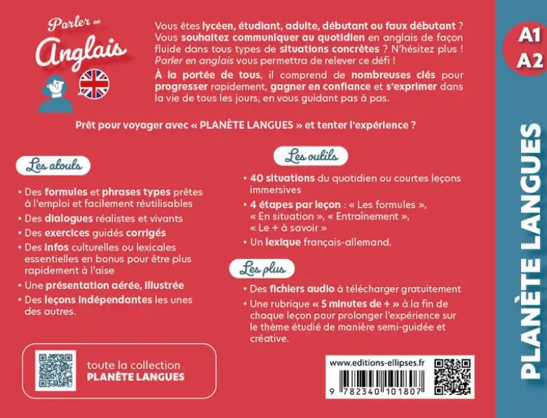 Parler en anglais A1-A2