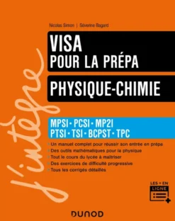 Physique-Chimie, Visa pour la prépa - 7e éd.