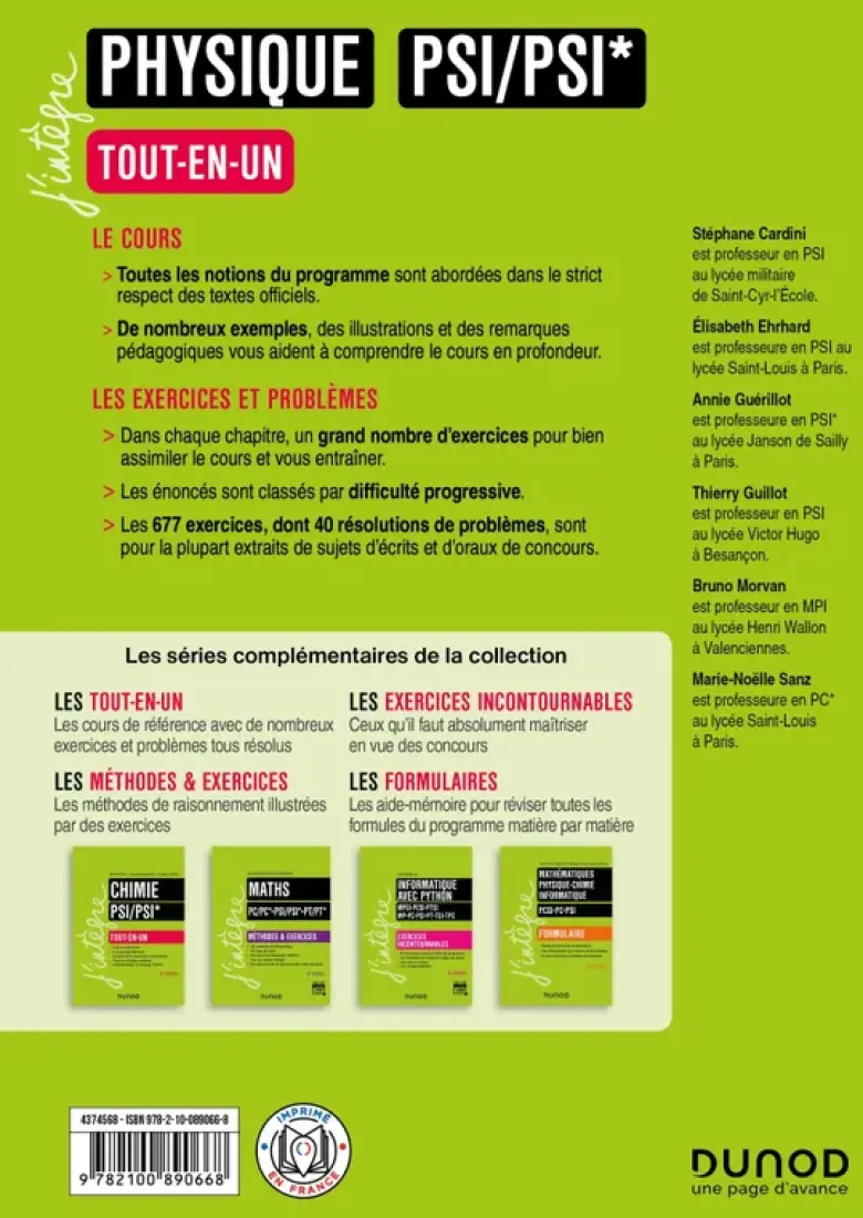 Physique Tout-en-un PSI/PSI* - 7e éd.