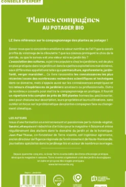 Plantes compagnes au potager bio - Nouvelle édition enrichie